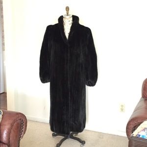Black Fur Coat Full Length